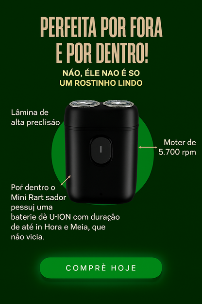 BARBERFLEX™ – Adeus Cortes E Beliscões Indesejados