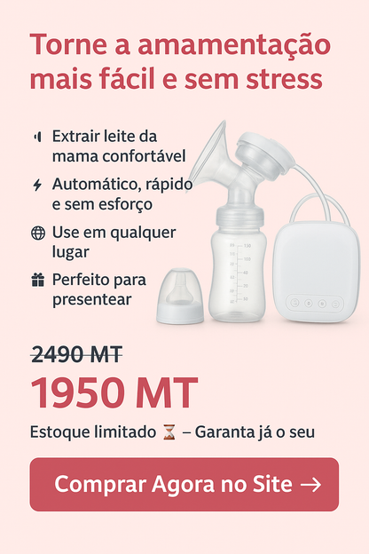 MamaFácil S12 Pro - Bomba de Extrair Leite Automática | Mãos Livres