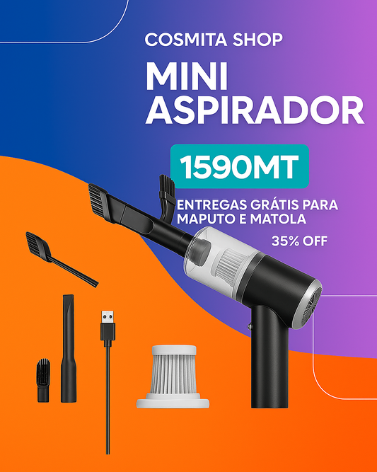 TurboClean™ – Adeus Poeira, Migalhas e Pelos