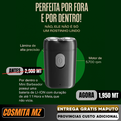 BARBERFLEX™ – Adeus Cortes E Beliscões Indesejados